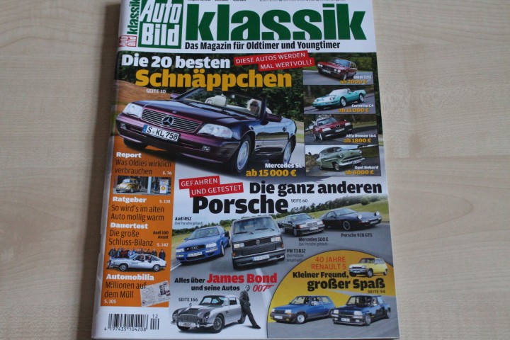 Deckblatt Auto Bild Klassik (12/2012)